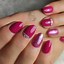 Image result for Summer Nails Dark Pink