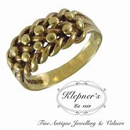 Image result for Woven Gold Circle S Ring