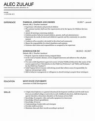 Image result for Teacher Assistant Resume