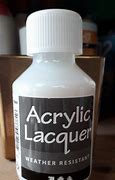 Image result for Clear Acrylic Lacquer