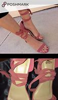 Image result for Baby Pink Lace Up Heels