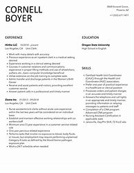 Image result for Unit Clerk Resume