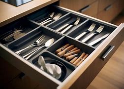 Image result for Utensil Drawer Organizer Tray