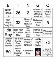 Image result for Ray Charles Wins Full Board Bingo