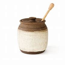 Image result for Clay Honey Pot