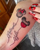 Image result for Mickey and Minnie Mouse Tattoos