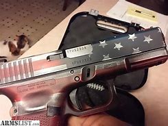 Image result for 9Mm Glock 19X USA Flag