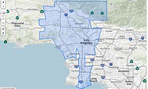 Image result for Los Angeles County School Districts Map