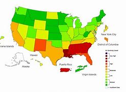 Image result for Louisiana Flu Map