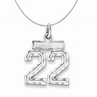 Image result for Necklace with 22 Number