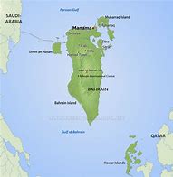 Image result for Bahrain Island Map