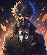 Image result for Anime Boy with Gas Mask