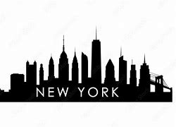 Image result for New York Skyline Silhouette Poster