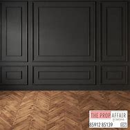 Image result for Black Wall Paneling