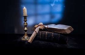 Image result for Cross and Bible Shining Background