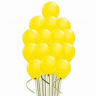 Image result for Yellow Balloon Bouquet