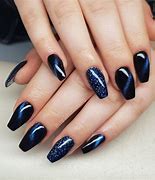 Image result for Tan and Blue Nail Designs