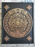 Image result for Aztec Calendar Art