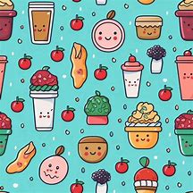 Image result for Cute Food Cartoon Stuff