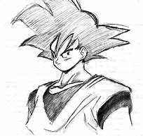 Image result for Goku Face Drawing Base Form