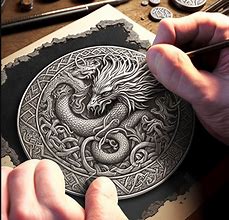 Image result for Irish Celtic Dragon