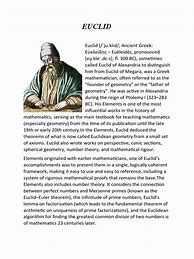 Image result for Euclid Written Works