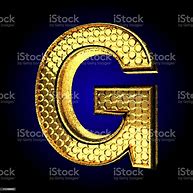 Image result for Golden Letter G