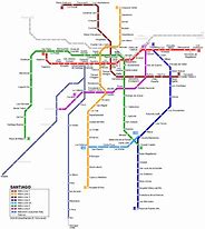 Image result for Santiago Metro Map