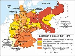 Image result for 1807 Map of Germany
