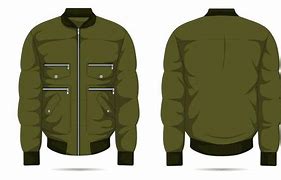 Image result for Vector Jaket Bomber Biru