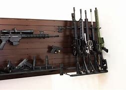 Image result for Wall Mounted Gun Rack