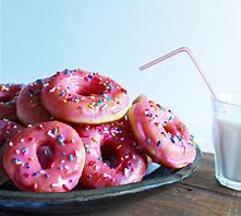 Image result for Sprinkled Donuts