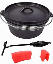 Image result for Camp Cast Iron Dutch Oven