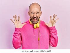 Image result for Bald Man Eyes Closed Looking Up