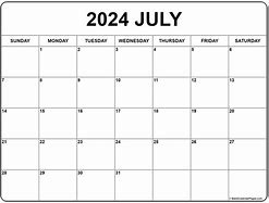 Image result for July 5th Calendar