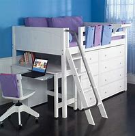 Image result for Adult Loft Beds for Small Bedrooms