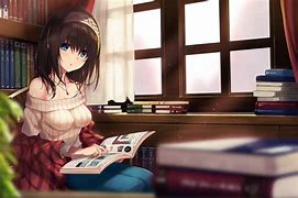 Image result for Kawaii Anime Girl with Brown Hair