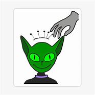 Image result for Alien Petting Alien Cat