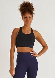 Image result for Black Sports Crop Top