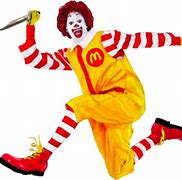 Image result for Ronald McDonald Head PNG