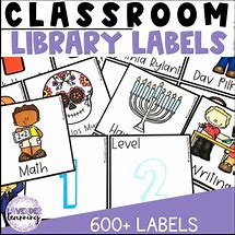 Image result for Classroom Library Labels