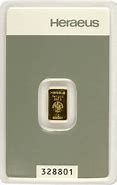 Image result for Heraeus Gold Bar 1G