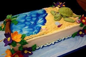 Image result for Turtle Cupcake Cake