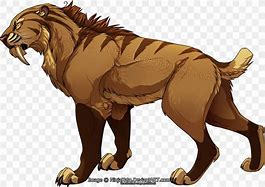 Image result for Sabertooth Tiger Ai Art