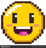 Image result for Happy Emoji Pixel Art