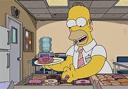 Image result for Homero Simpson Comiendo Donas