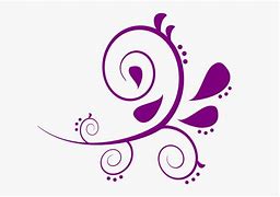 Image result for Purple Swirl Design Clip Art