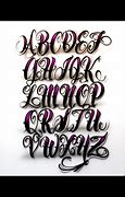 Image result for Cursive Tattoo Fonts Alphabet