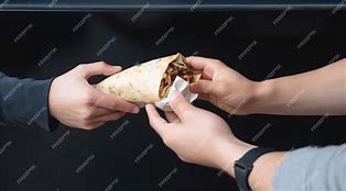 Image result for Handing Girl Burrito