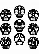 Image result for Sugar Skull Face Clip Art